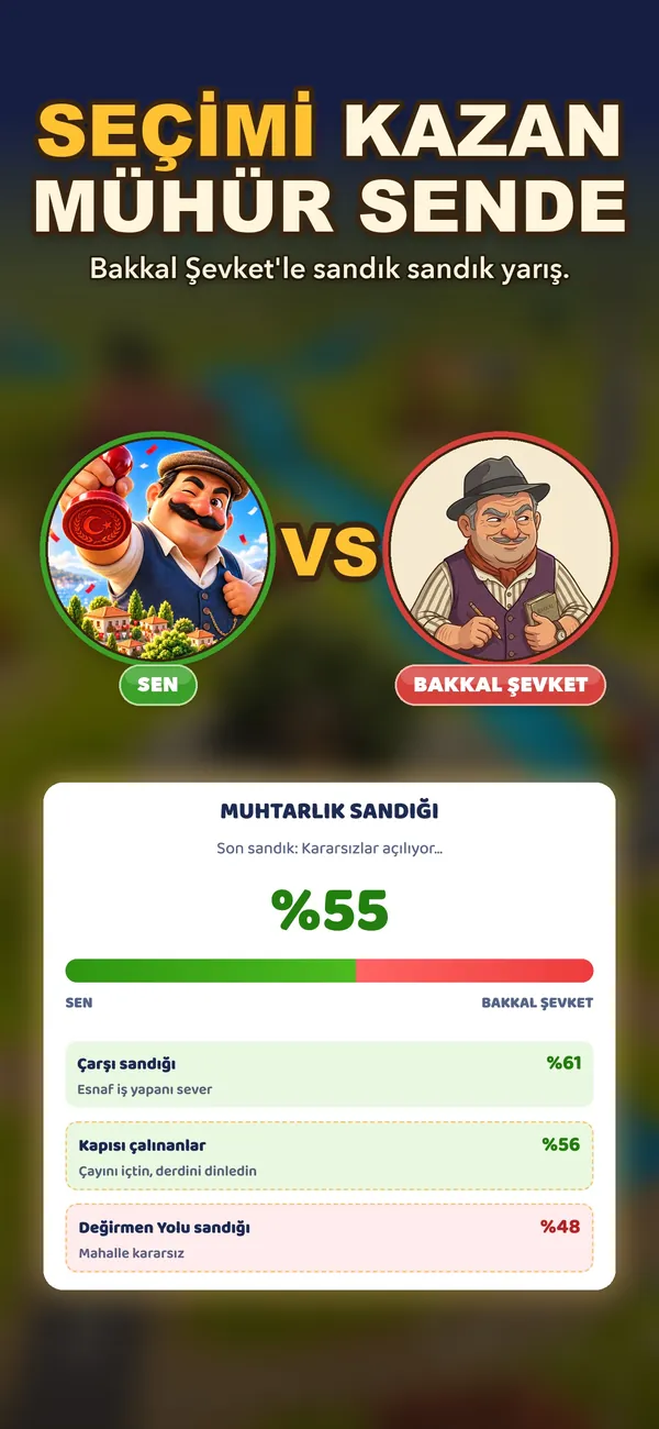 Seçimi kazan, mühür sende